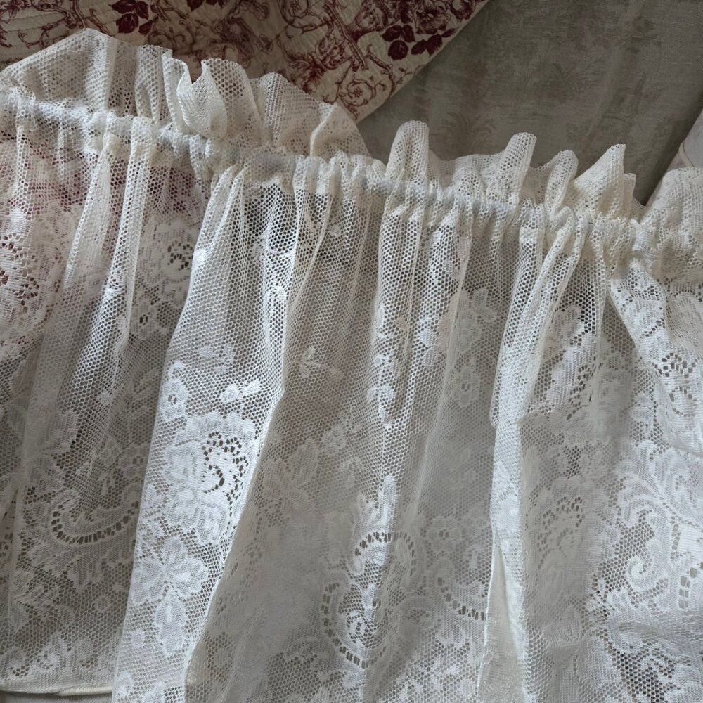 Vintage Cotton Window Valance